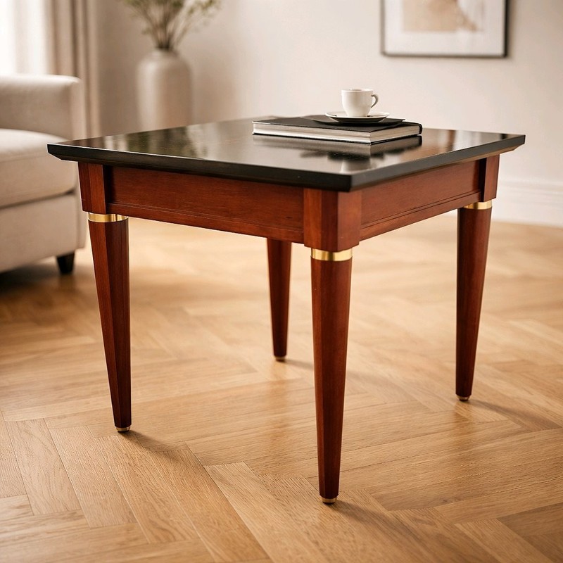 Mid-20th Century Refurbished Campaign-Style Table