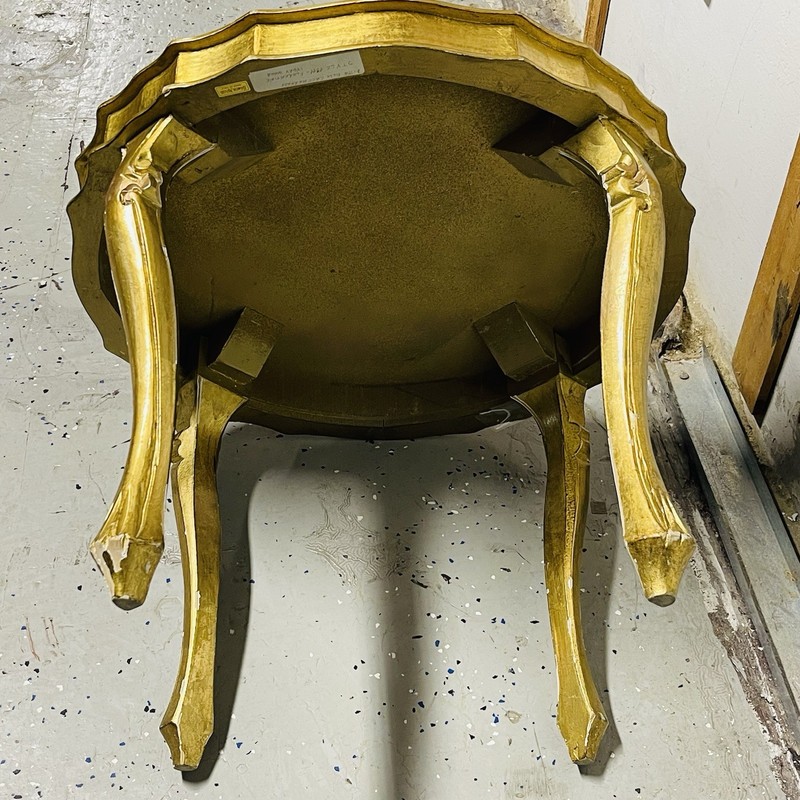 Italian Florentine Neimas Marcus Gold Table gallery