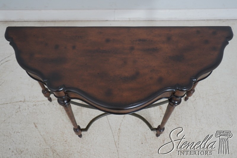 F65395EC: UTTERMOST Factory Distressed Finish Console Table gallery