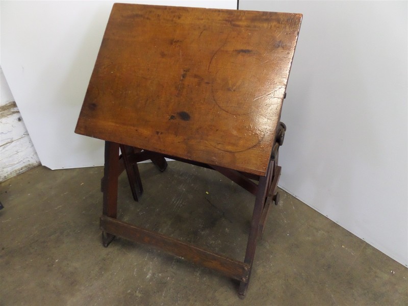 Antique Keuffel & Esser Drafting Table gallery