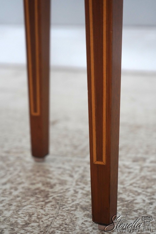L73241: COUNCILL CRAFTSMEN Inlaid Mahogany Console Table gallery