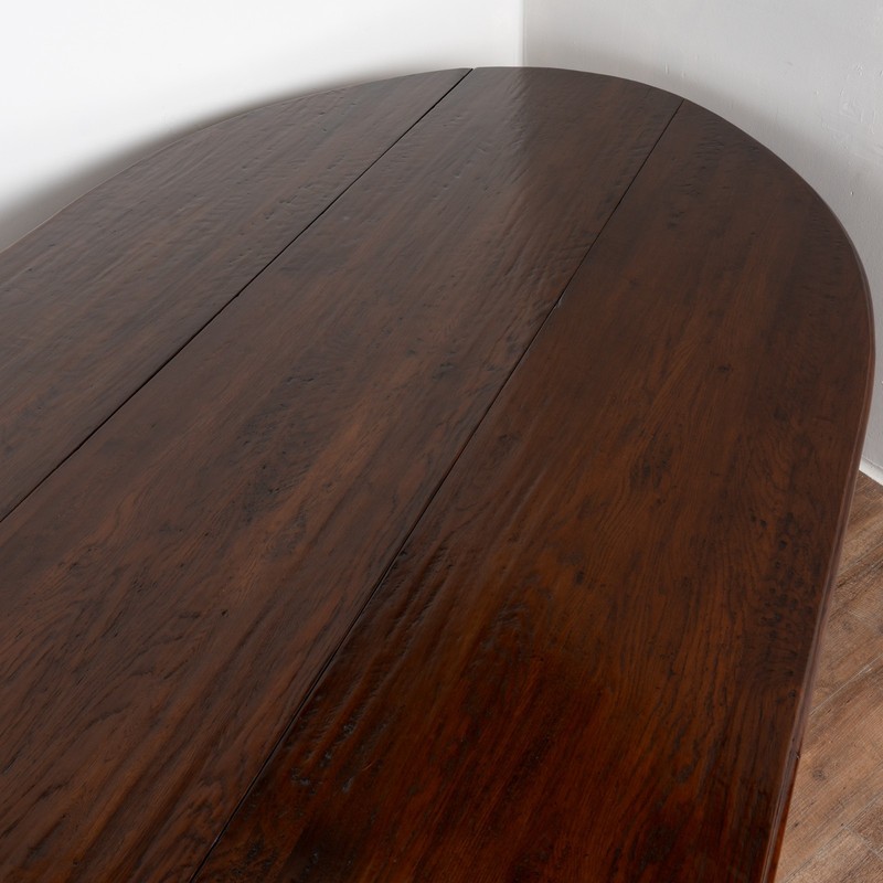 20th Century Large Gateleg English Wake Dining Table gallery