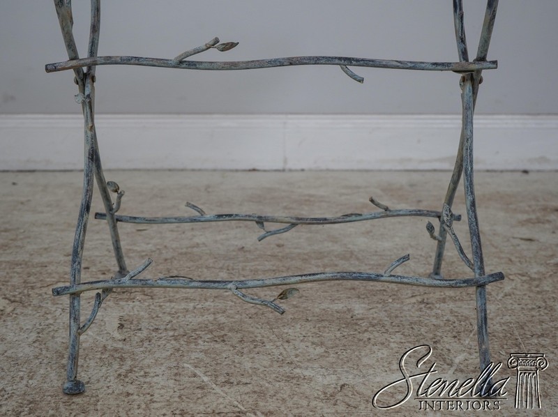 F60899: High Quality Iron Faux Branch Garden Table w. Birds gallery