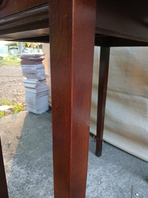 Antique Pembroke table in Good condition. With Brass Drawer Pull gallery