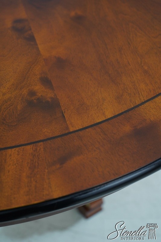 L66009: CENTURY Neoclassical Cherry Walnut Dining Room Table gallery