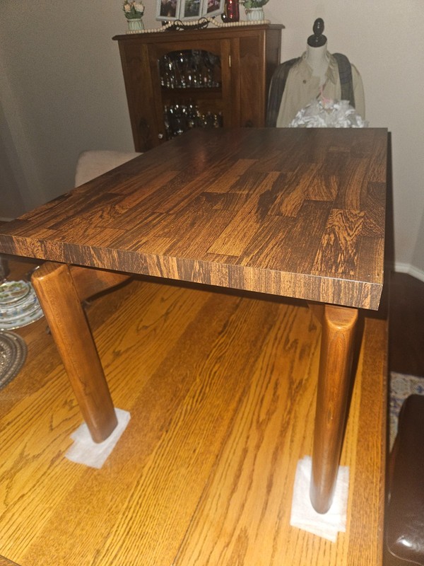 Mid Century Modern Jens Risom Side Table with Formula laminate top Beautiful gallery