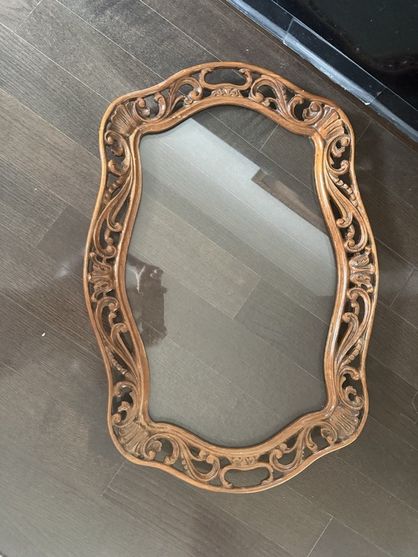 Butlers Table Top Glass Tray Vintage