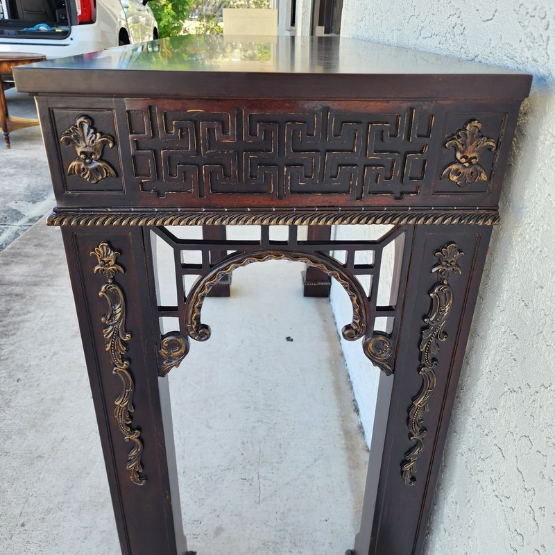 Chinese Chippendale Console Table gallery