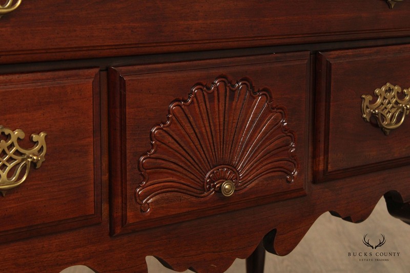 American Drew Queen Anne Style Cherry Highboy Chest gallery