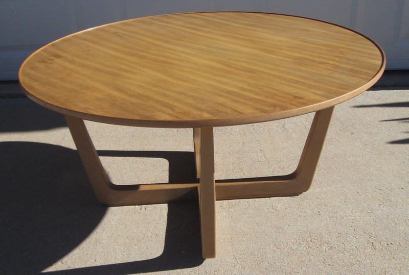Edward Wormley Drexel Precedent Cocktail Table 36-3/4 inch Diameter Mid Century gallery