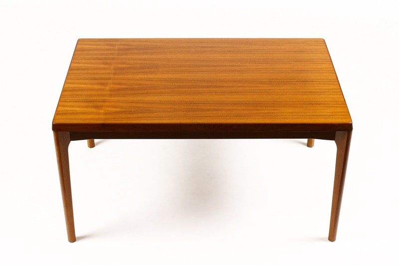 Danish Modern / Mid Century Teak Expandable Dining Table — Henning Kjaernulf gallery