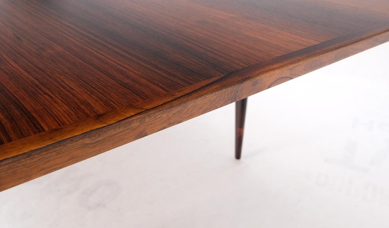 Danish Mid-Century Modern Moller Solid Rosewood Refectory Dining Table Mint! gallery