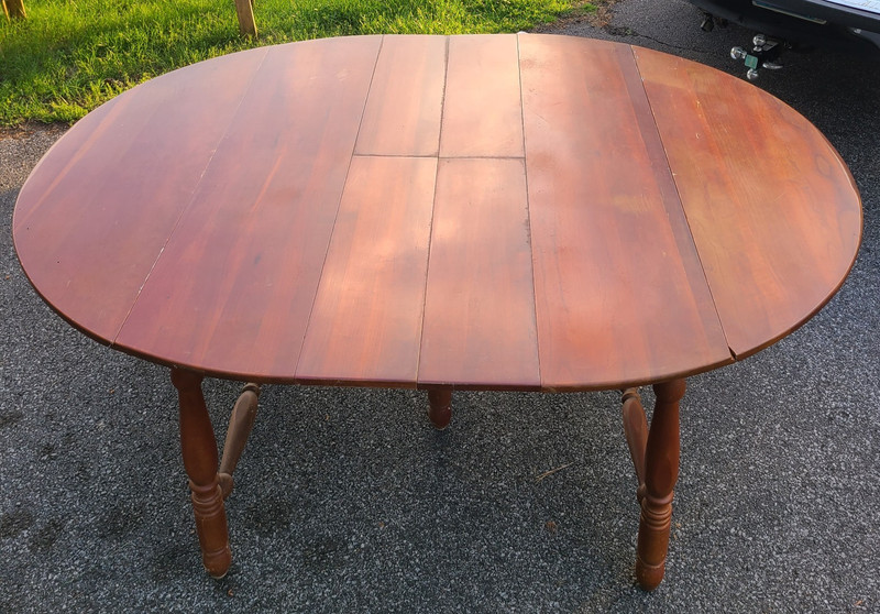 LOCAL DELIVERY/PICKUP ONLY Mayfield KY Empire Furniture Drop Leaf Table 5 Chair