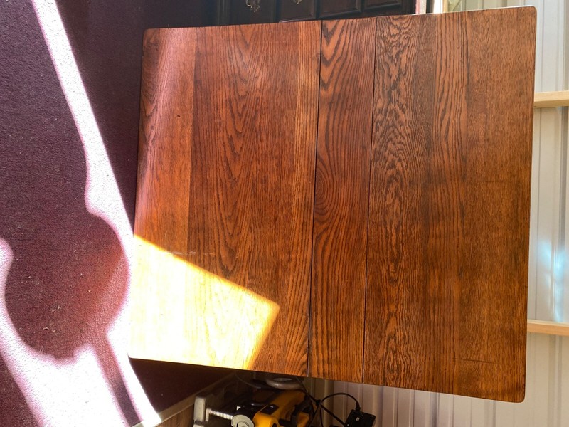 Antique English Oak Dining Table Drop Leaf Gateleg Barley Twist 