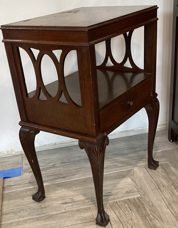 1950 Superior Table Model 9384 Claw Foot Table with Drawer PICK UP CLIFTON NJ