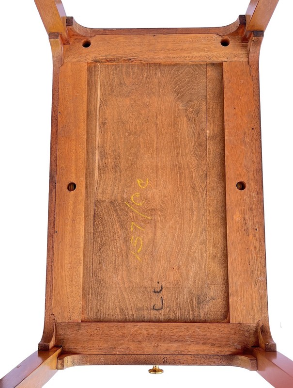 Vintage Beacon Hill Collection Mahogany Side Table w/ Drawer B. Altman & Co. NY gallery