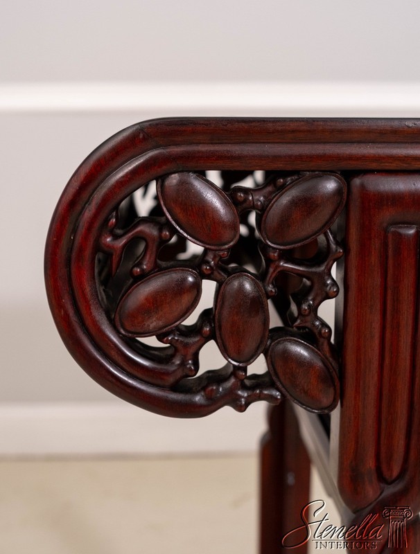 F71298: Vintage Rosewood Chinese Hand Carved Sofa Table gallery