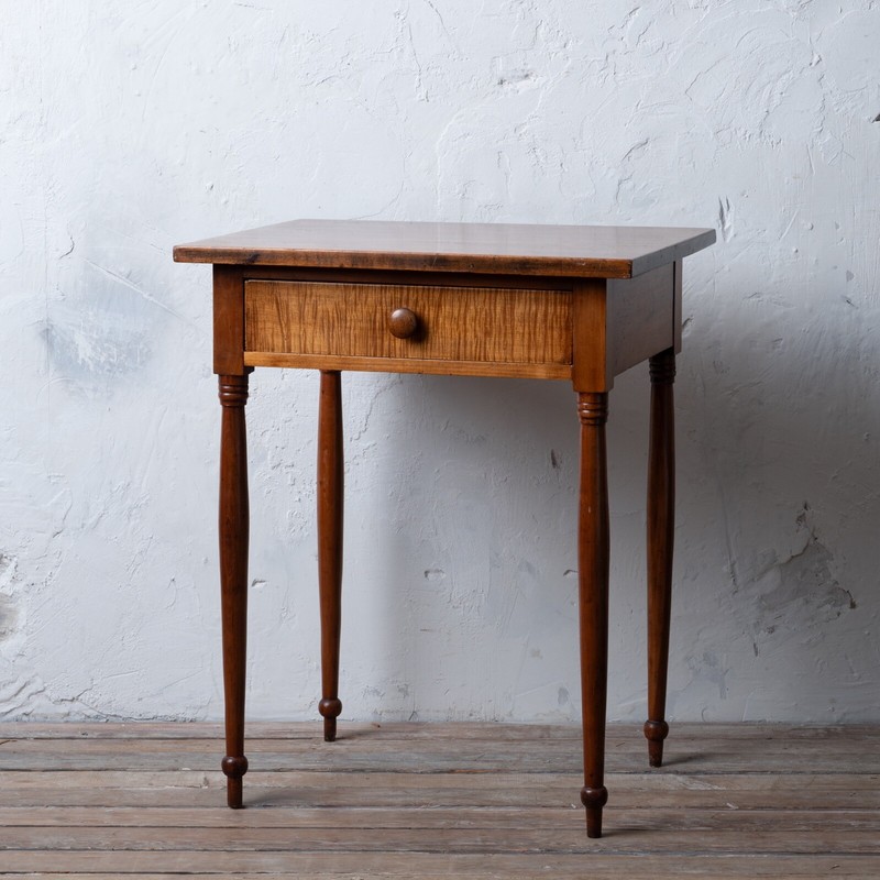 Sheraton Cherry & Maple One Drawer Stand