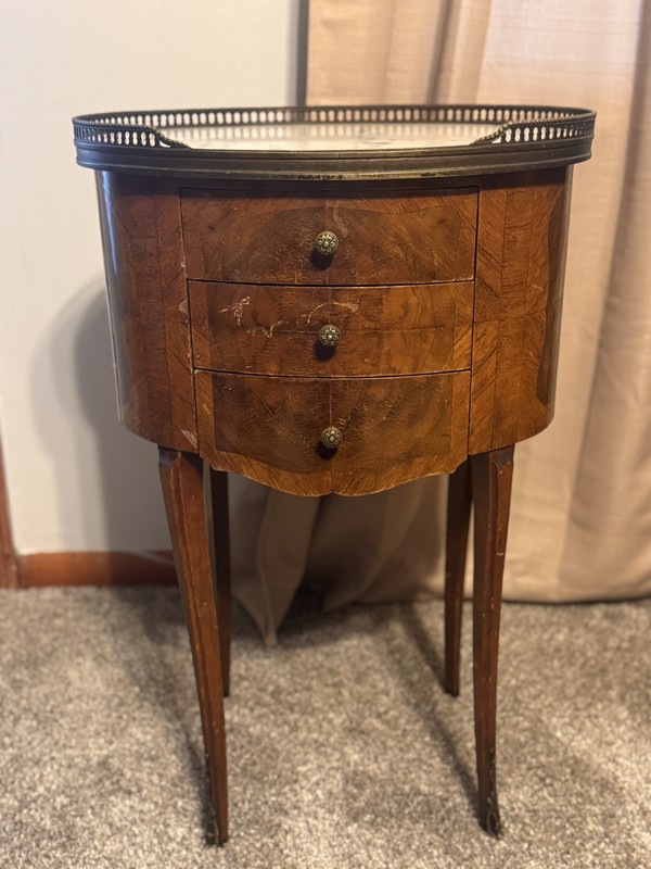 French Side Table Louis XV Ormolu Mounts