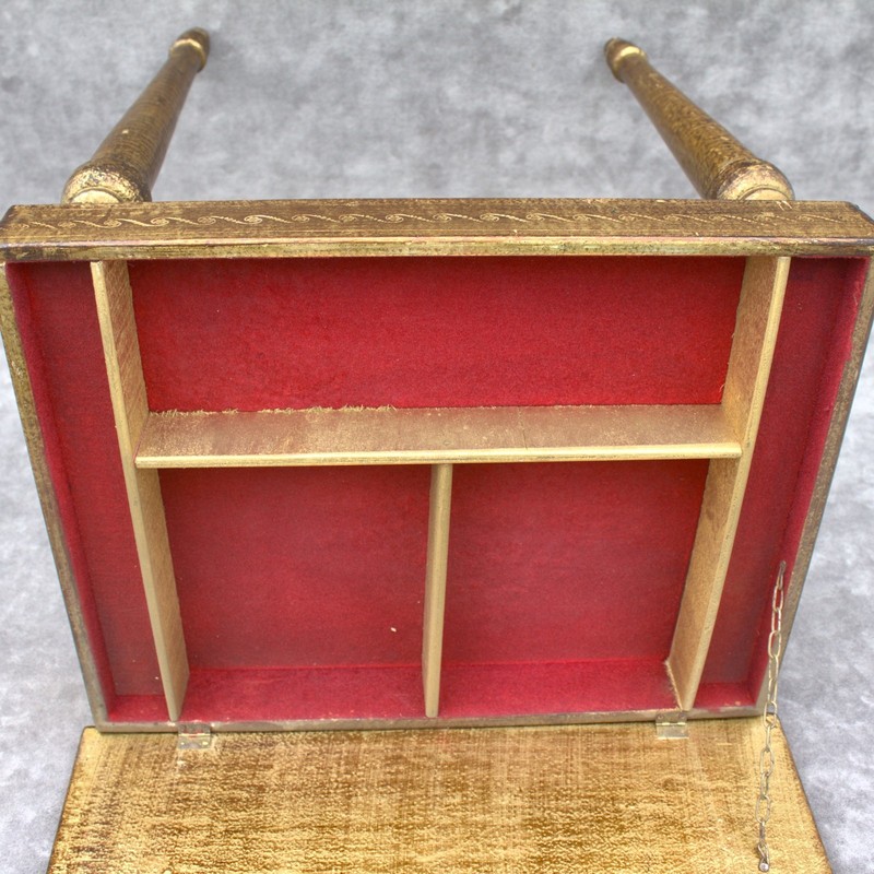 Vintage italian florentine table in gold colour, Venetian furnitur home decor gallery