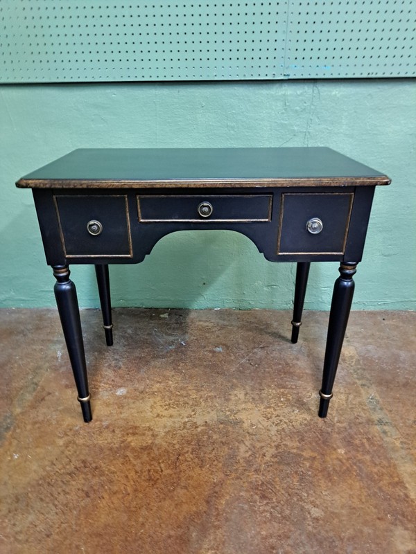 Contemporary Black and Gold Dressing Table 20thc gallery