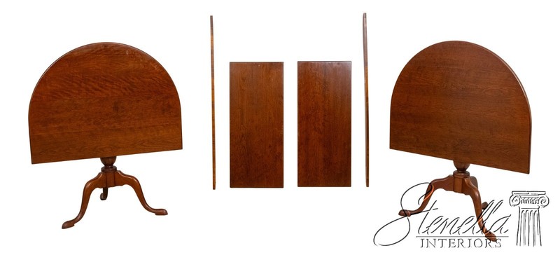 L70139: ELDRED WHEELER Cherry Bench Made Dining Table