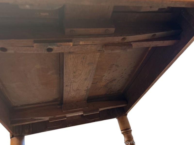 Antique pub draw-leaf Barley Twist Solid Wood Table gallery
