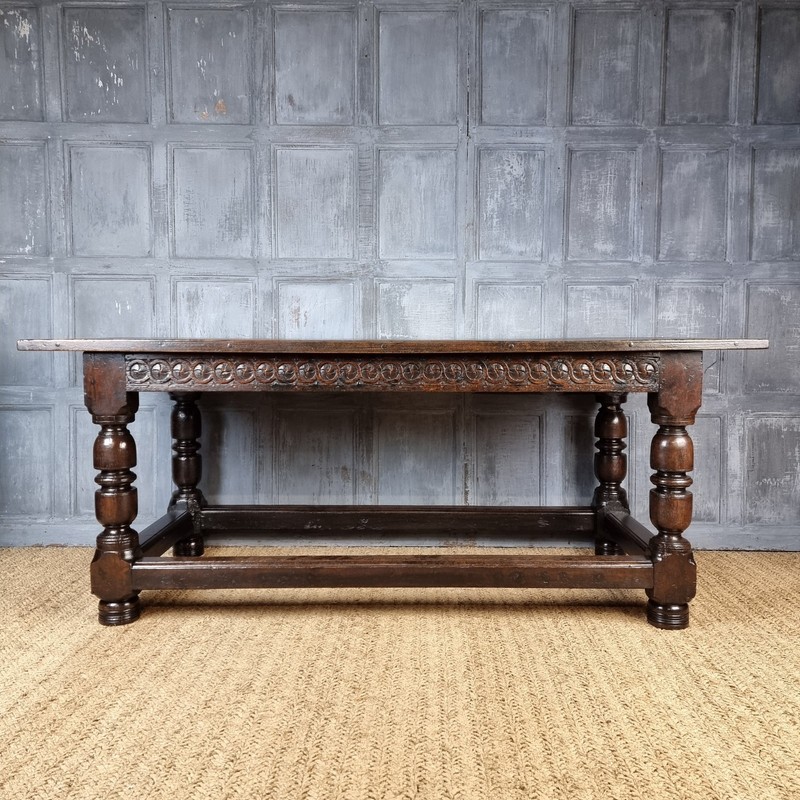 A 17th century refectory table.
