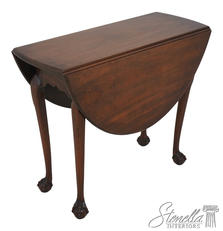L64898EC: KITTINGER CW-134 Colonial Williamsburg Mahogany DropLeaf Table