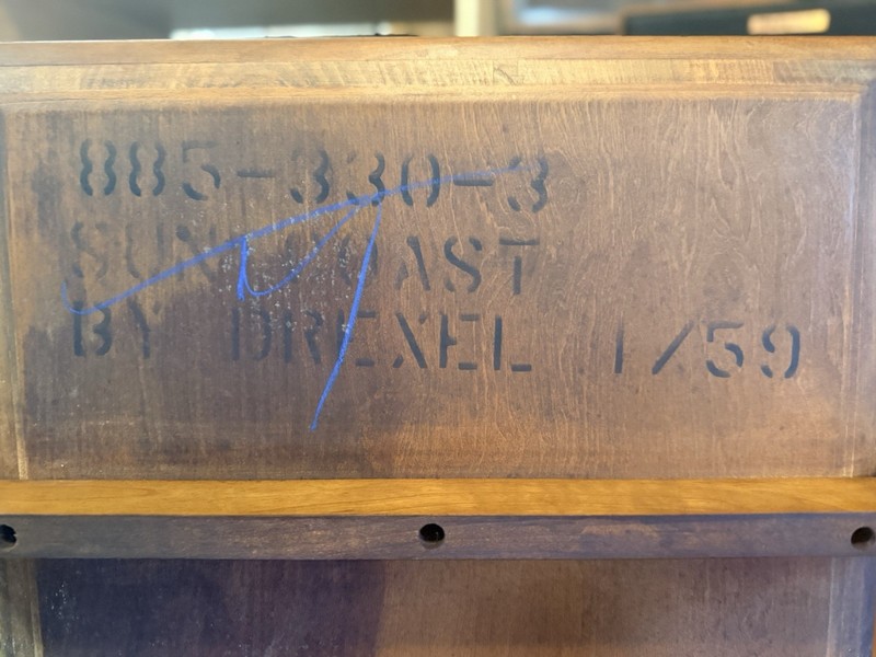MCM Drexel Sun Coast Step Table gallery