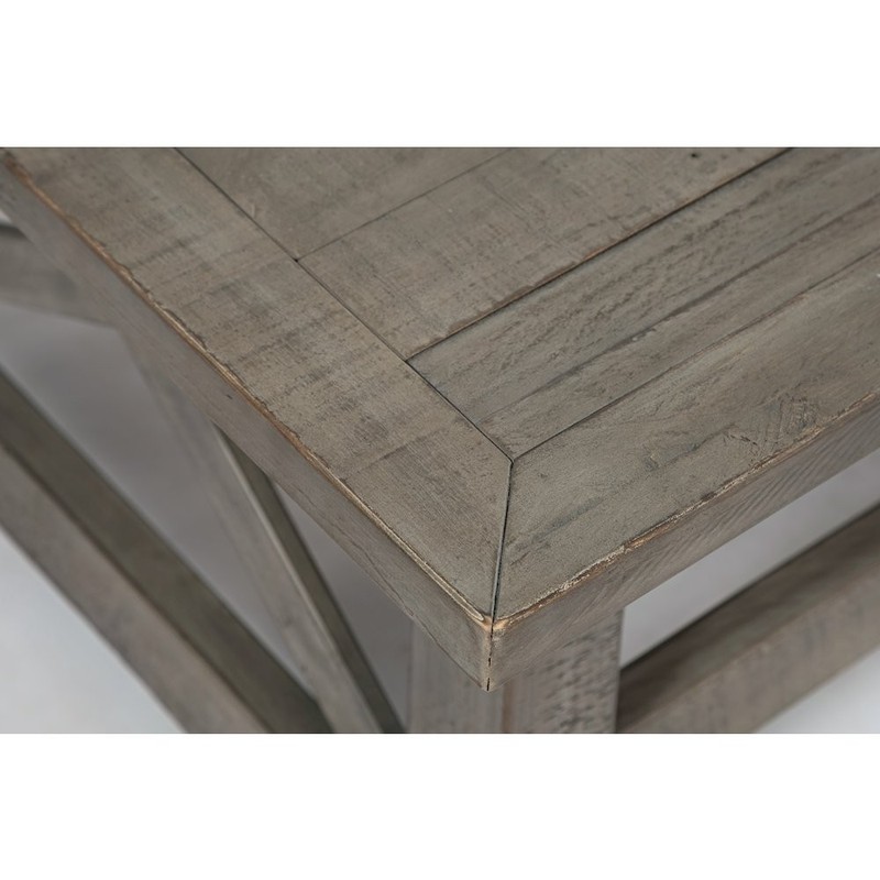 Outer Banks Reclaimed Pine 54" Coffee Table - Driftwood gallery