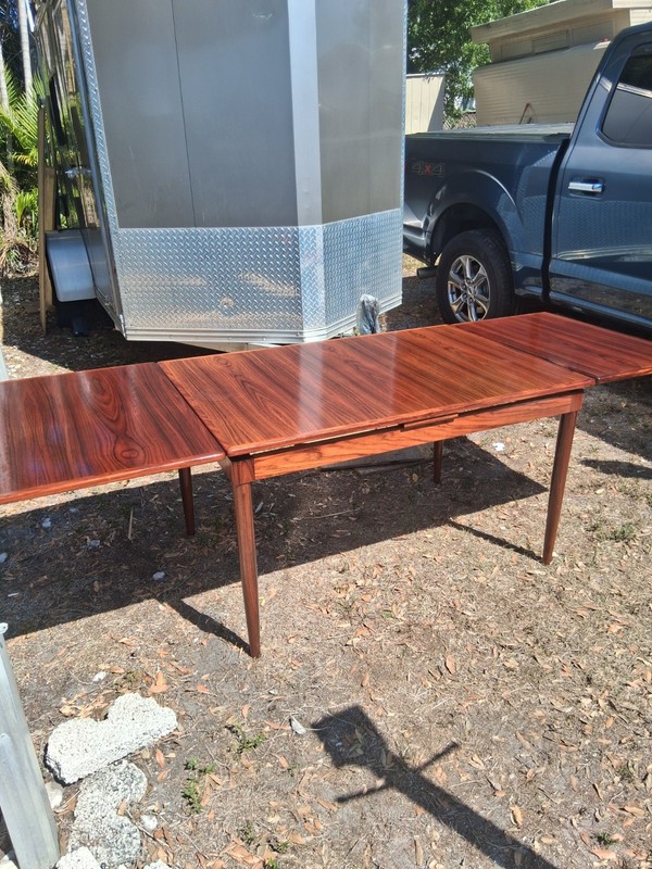 Mid century dining room table and chairs gallery