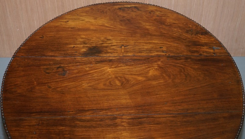 RARE CIRCA 1880 ANGLO INDIAN HAND CARVED CENTRE COFFEE OCCASIONAL TABLE BURMESE gallery