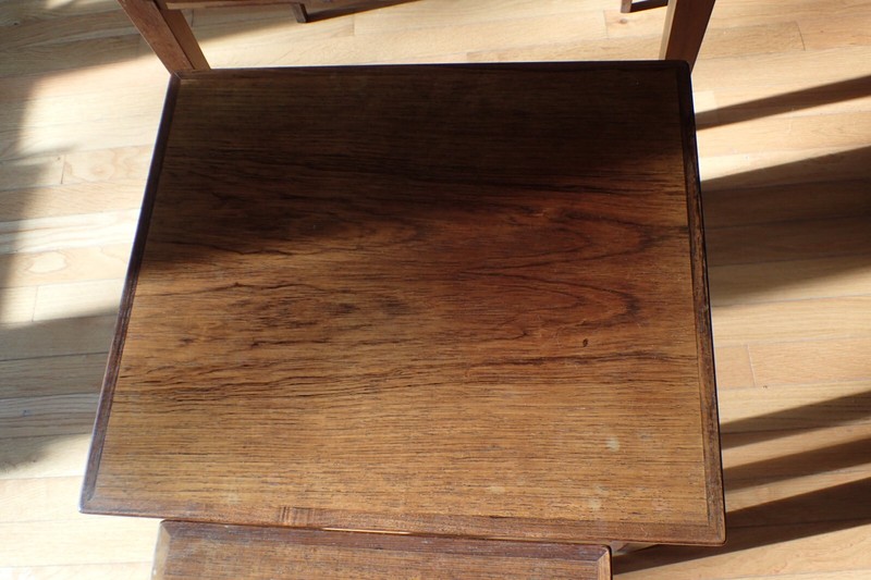 Mid- Century Modern Nesting Tables kvalite funktion Denmark George Tanier gallery