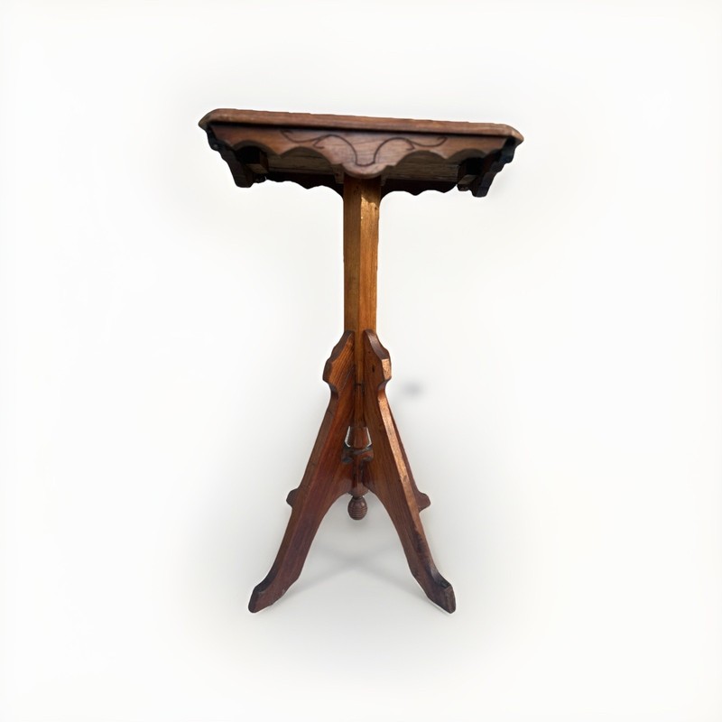 Antique Wooden Plant Stand Table Early Beautiful Stand