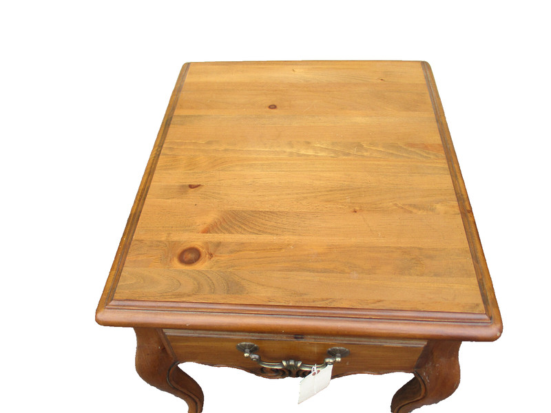 59737 ETHAN ALLEN Pine Lamp Table Stand Nightstand gallery