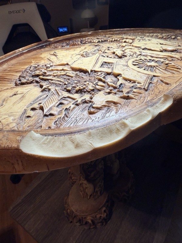 This Is A Beautiful Vintage Oriental Side Table Decor gallery