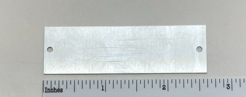 Hamilton Manufacturing Drafting Table Metal Identification Badge - Reproduction gallery