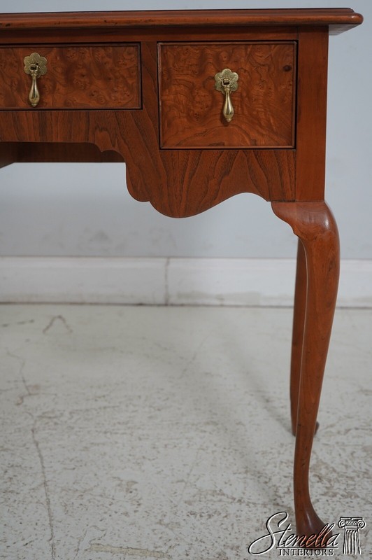 L66757: BAKER George III 3 Drawer Walnut Low Boy gallery