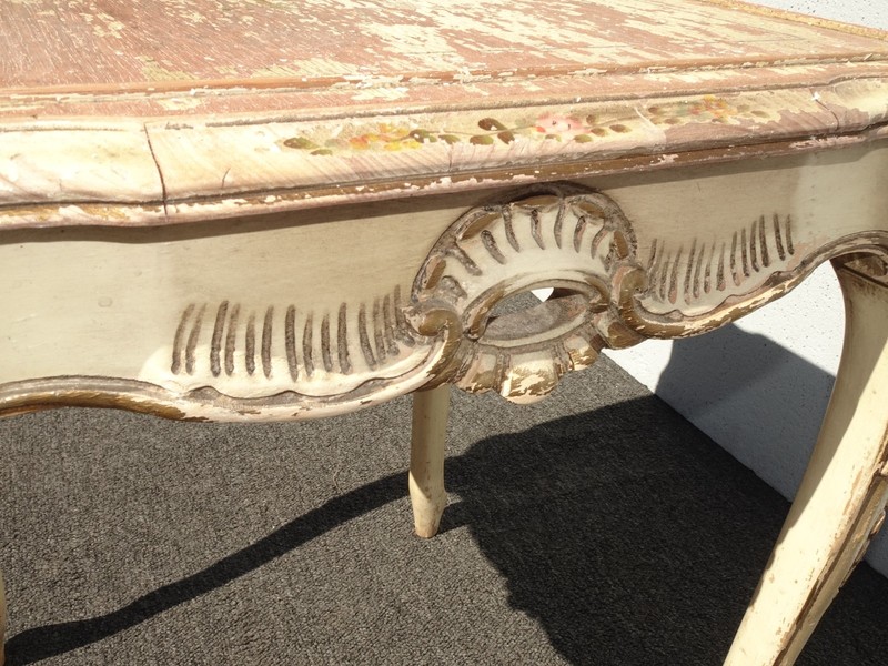 Vintage Rustic French Provincial End Table - Side Table Asis gallery