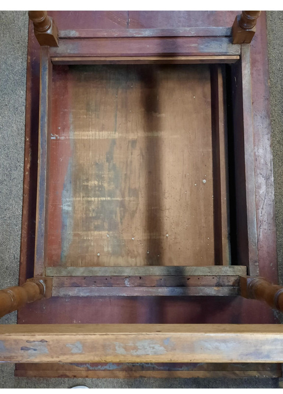 Antique Primitive New England tavern farm pub table farmhouse 1800s gallery