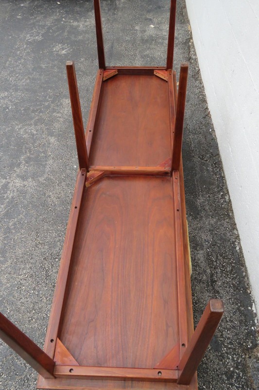 C F Danish Modern Long Tall Coffee Table Low Console 5243 gallery