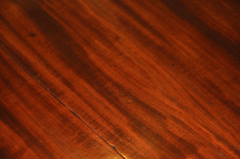 Antique Mahogany Collapsable Expandable Dining Table on Casters gallery