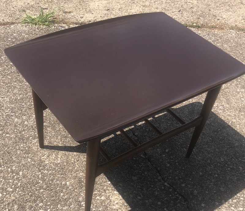 Vintage MCM Bassett Furniture Side End Table Mid Century Modern