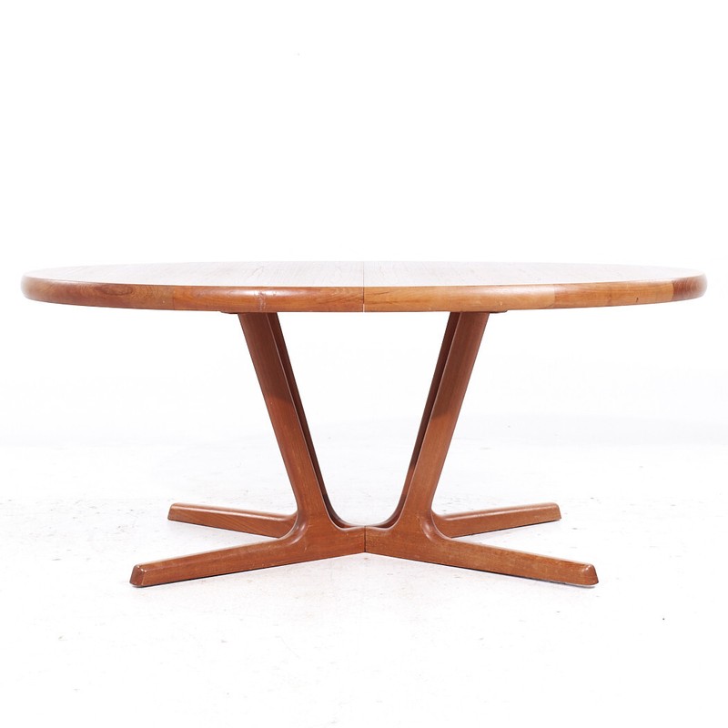 Interform Collection Mid Century Danish Teak Dining Table gallery