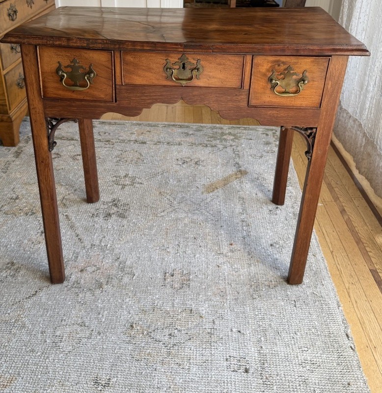 Antique American Walnut Lowboy, Mid-Atlantic Colonies, C 1780 gallery