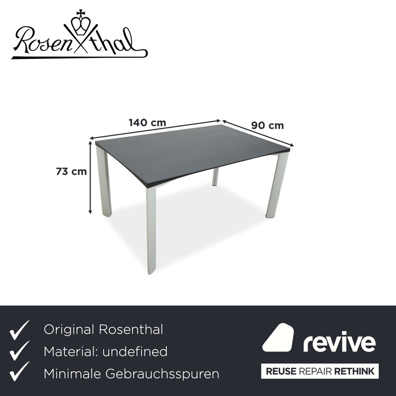 Rosenthal Dining Table Dark Grey Anthracite gallery