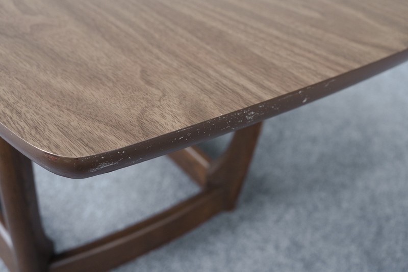 Mid Century Modern Pearsall Style Woodgrain Formica Ash Surfboard Coffee Table gallery