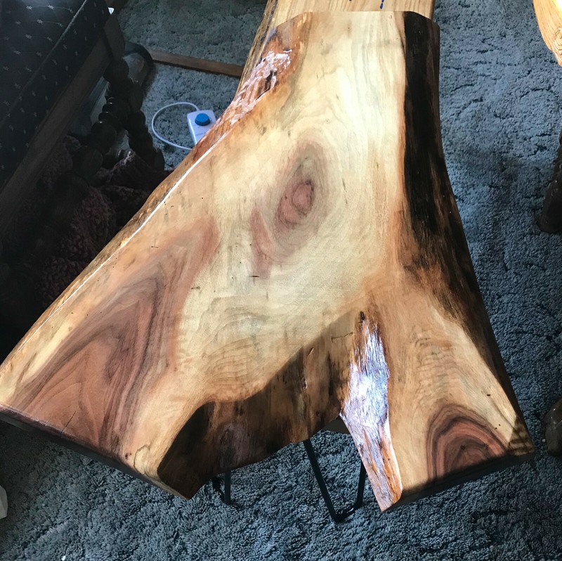 Slab Walnut Coffee Table (CT266)