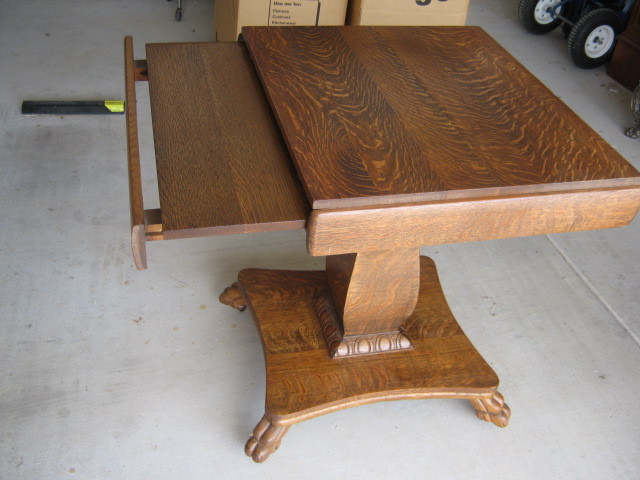 Oak “Robbins” Style Parlor Table